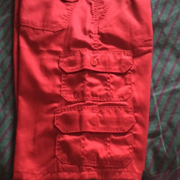 Jeanetix cargo women’s red pant’s NWTS - Picture 6 of 6